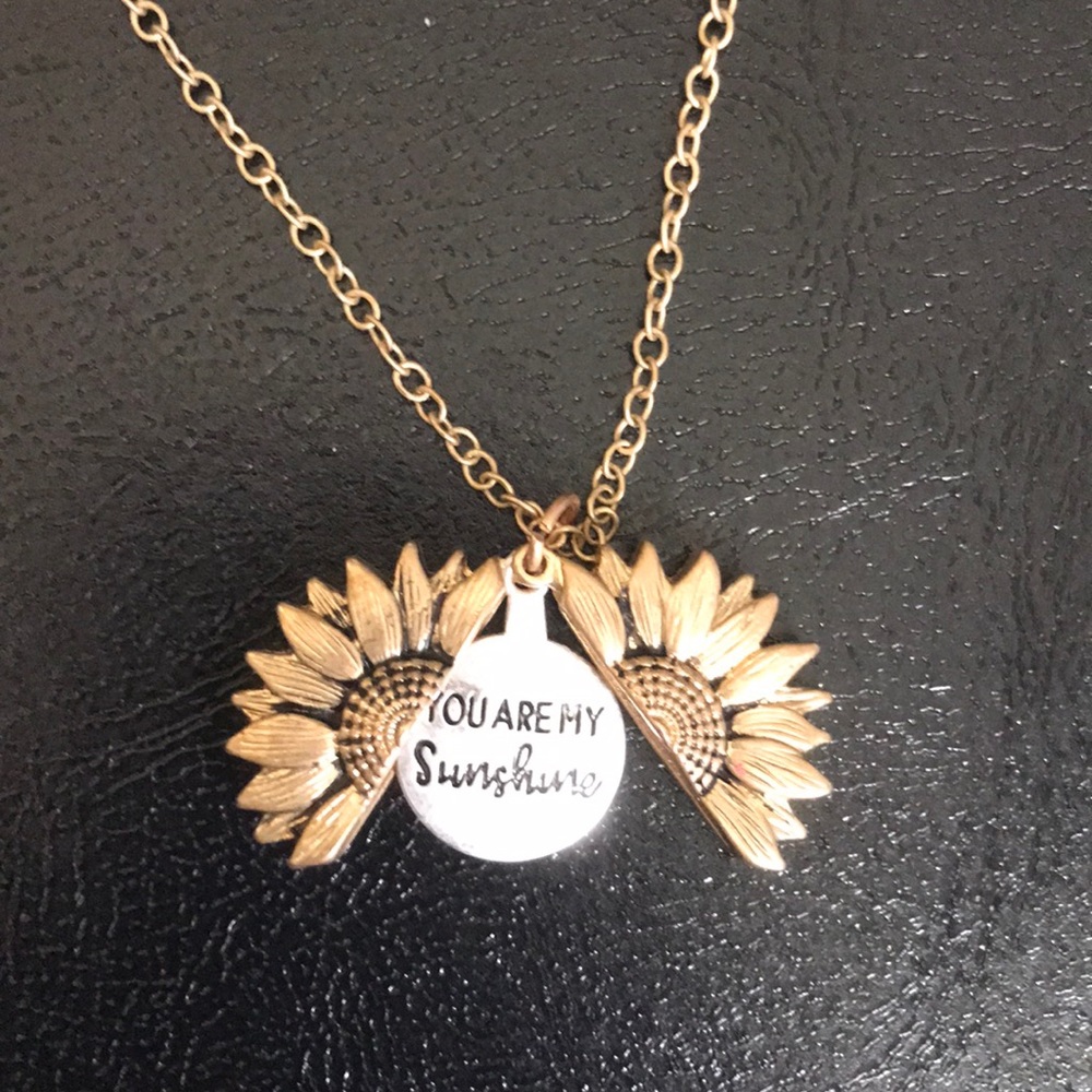 You are my sunshine necklace